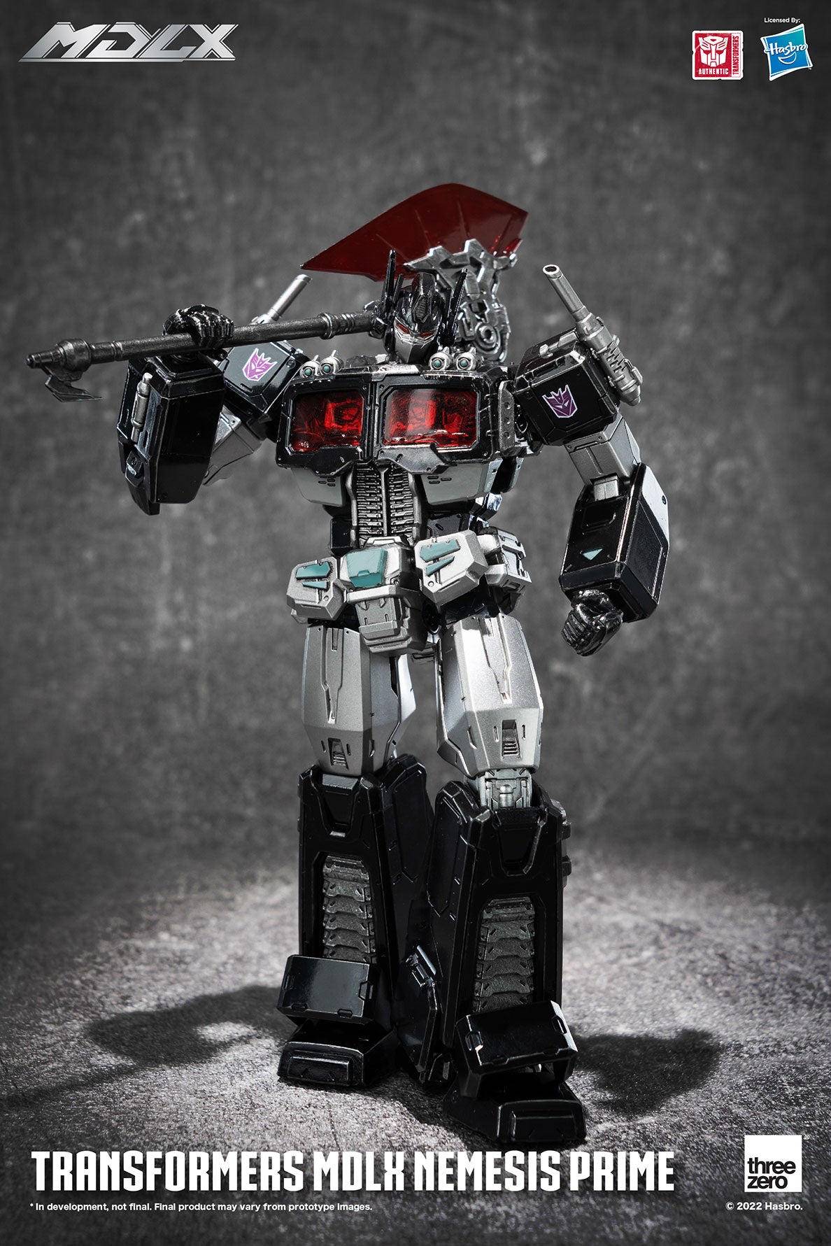 Threezero Transformers MDLX Nemesis Prime