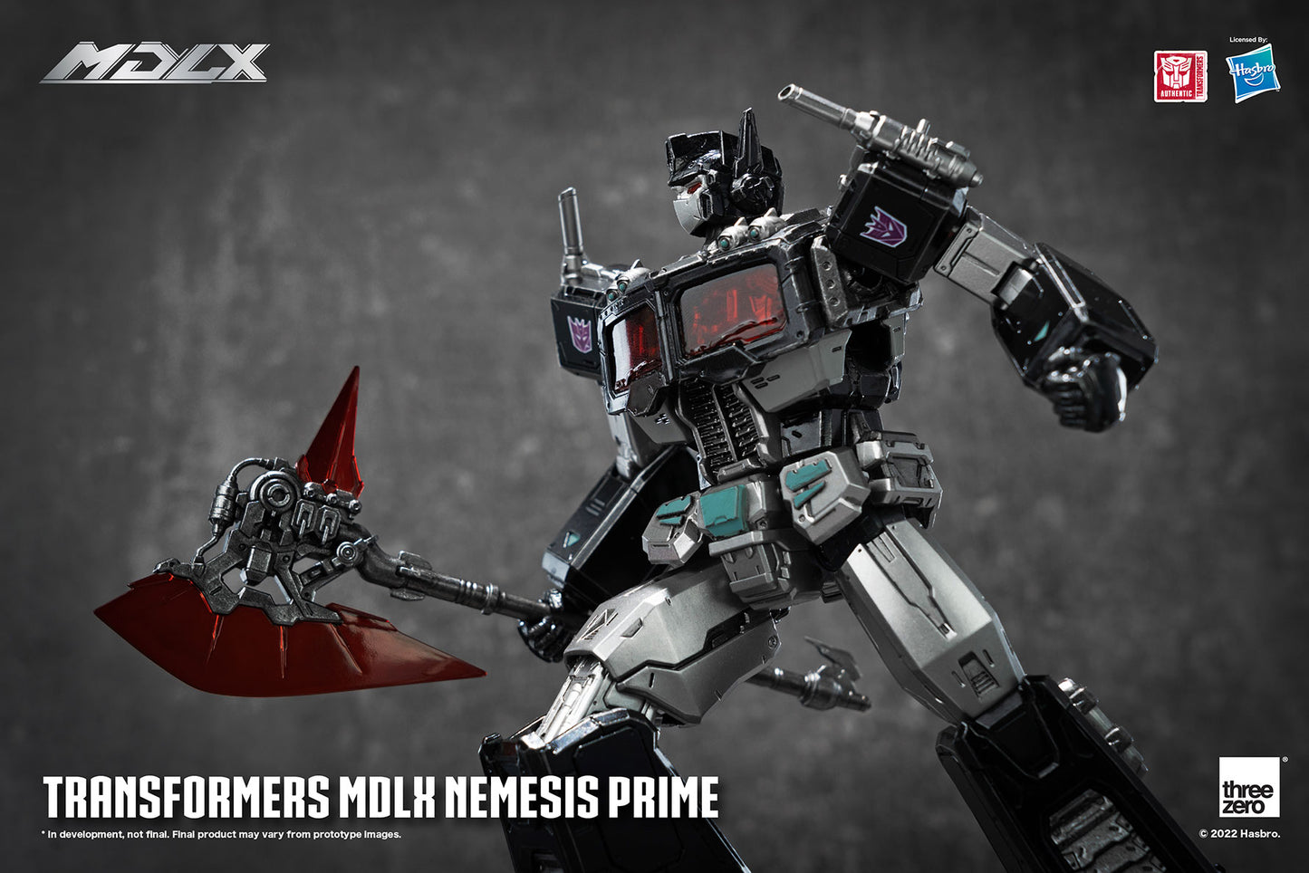 Threezero Transformers MDLX Nemesis Prime