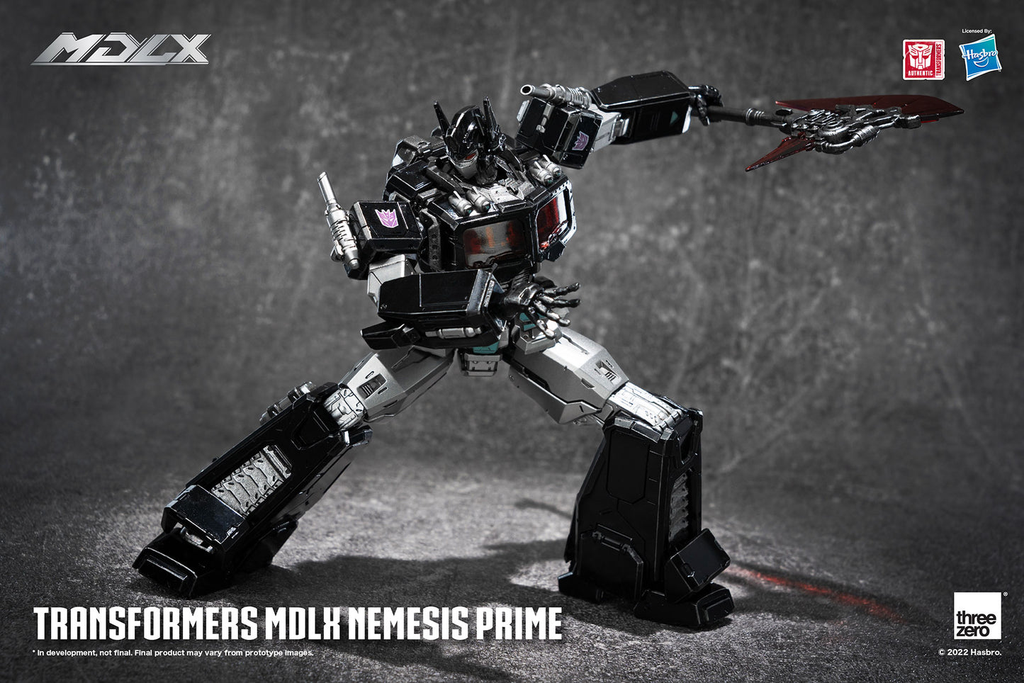 Threezero Transformers MDLX Nemesis Prime