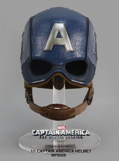 King Arts - Movie Props Series MPS028 - Captain America - 1/1 Scale Captain America Helmet