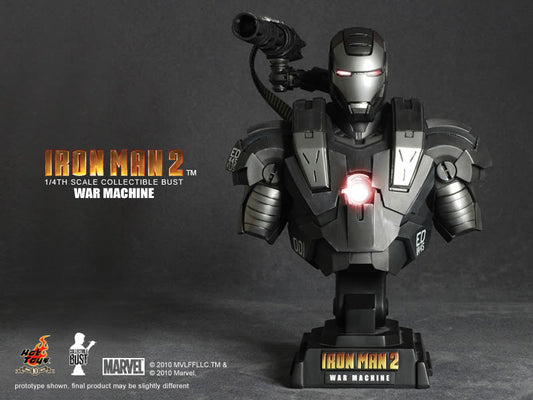 Hot Toys Iron Man 2 War Machine 1/4th Scale Collectible Bust HTB07