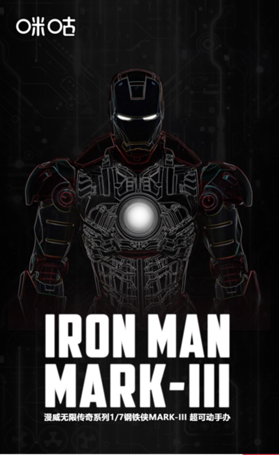 Forging Soul 1:7 Scale Iron Man Mark III Collectible Figure