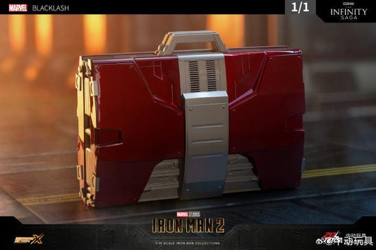 ZD Toys Iron Man mark 5 Life Size Collectibles Suitcase (Iron Man Helmet /Mask Not Included)  avengers movie props