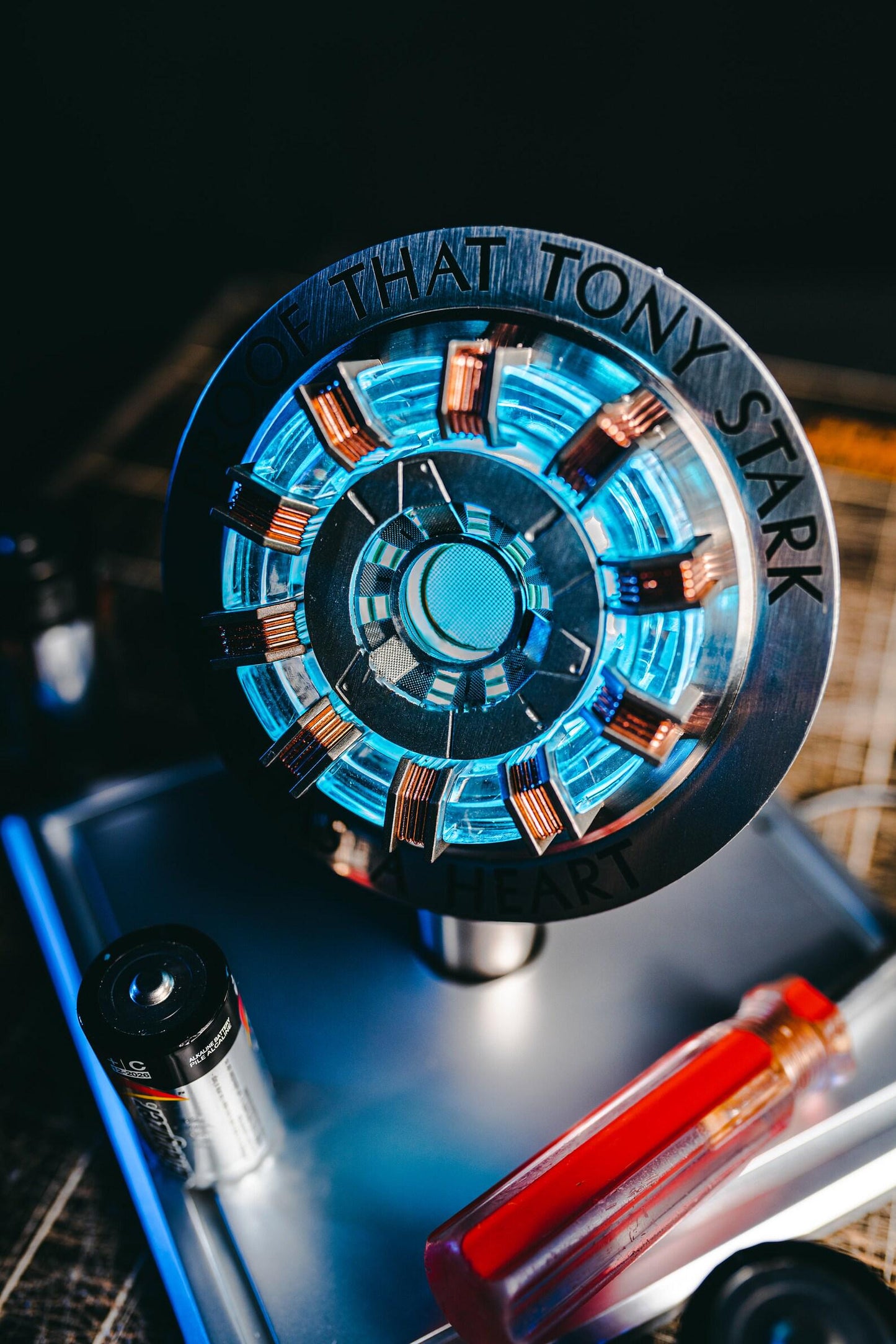 Iron Man Arc Reactor (Mark III) - Proof That Tony Stark Has A Heart Life Size Replica