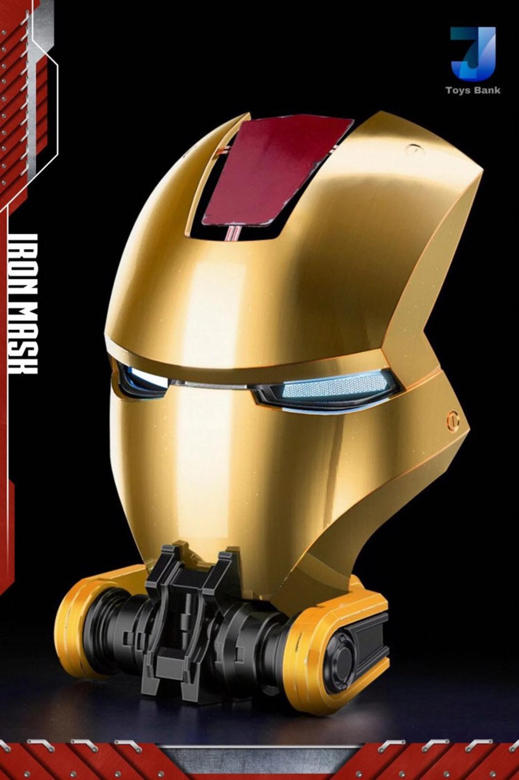 Toys Bank Iron Man Mark 3 Life Size Faceplate Props Replica (Die-Cast)