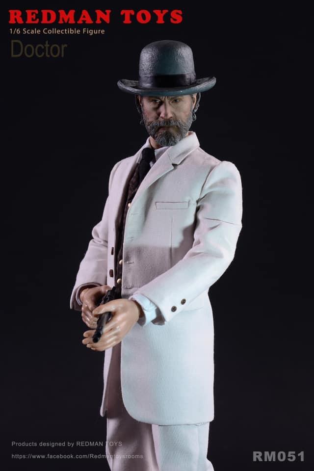 Redman Toys Django Doctor 1:6 Scale Figure