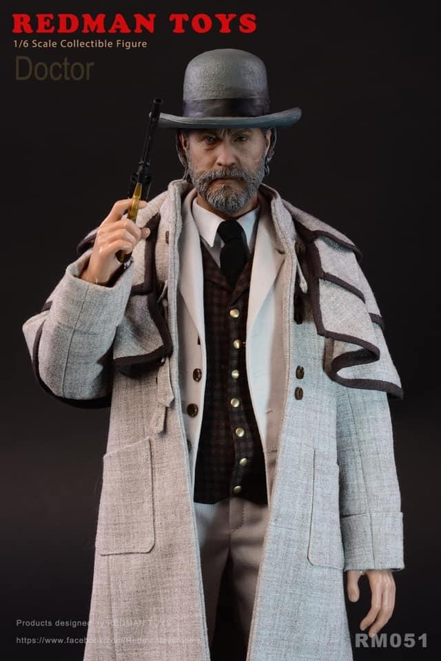 Redman Toys Django Doctor 1:6 Scale Figure