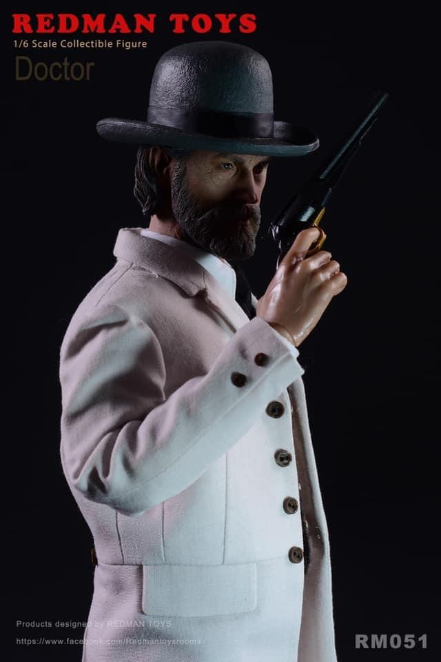 Redman Toys Django Doctor 1:6 Scale Figure