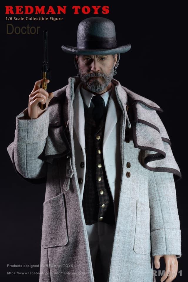 Redman Toys Django Doctor 1:6 Scale Figure