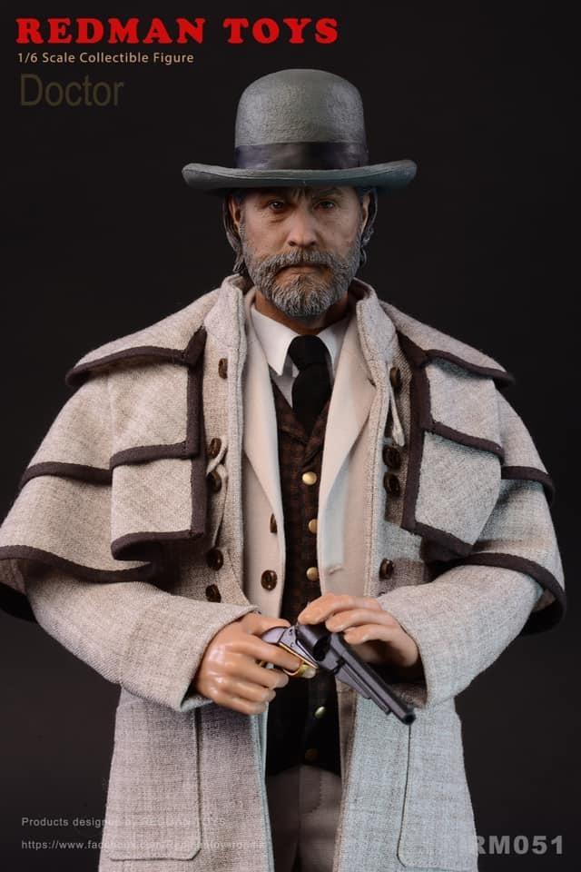 Redman Toys Django Doctor 1:6 Scale Figure