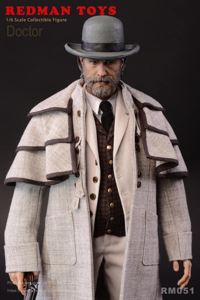 Redman Toys Django Doctor 1:6 Scale Figure