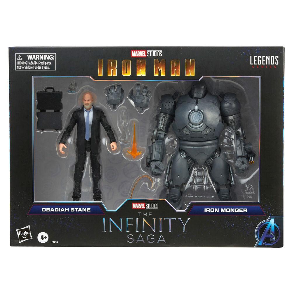 Hasbro Iron Man Marvel Legends The Infinity Saga Obadiah Stane & Iron Monger