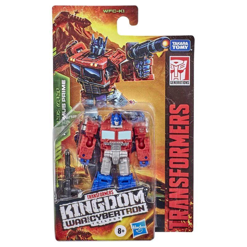 HASBRO Transformers War For Cybertron Kingdom Core Class Series Optimus Prime figure 10cm