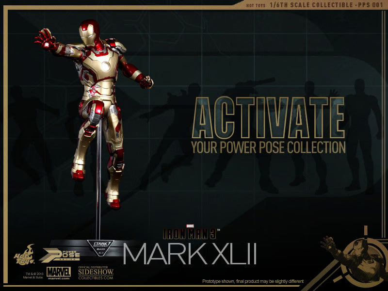 Hot Toys Iron Man 3 - Power Pose Mark XLII PPS001