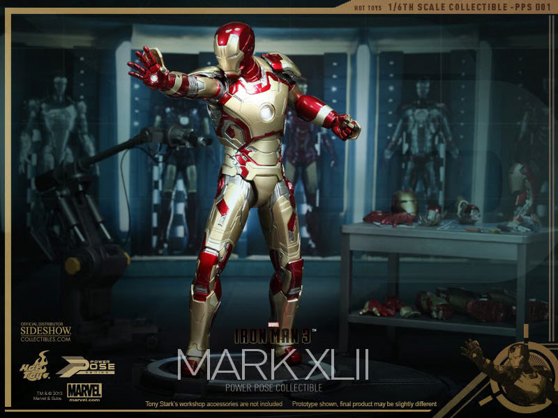 Hot Toys Iron Man 3 - Power Pose Mark XLII PPS001