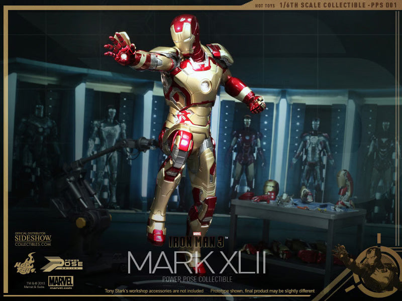 Hot Toys Iron Man 3 - Power Pose Mark XLII PPS001