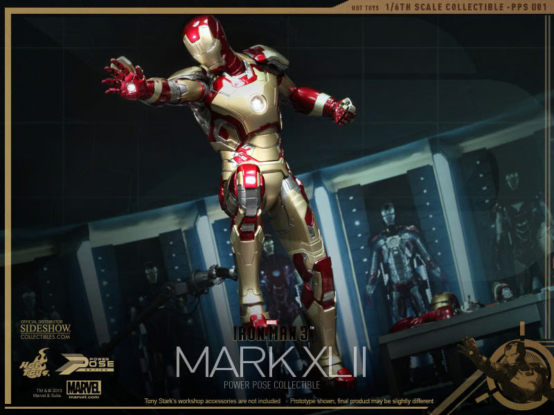 Hot Toys Iron Man 3 - Power Pose Mark XLII PPS001