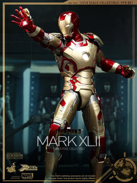 Hot Toys Iron Man 3 - Power Pose Mark XLII PPS001