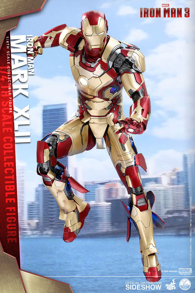 Hot Toys Iron Man Mark XLII 1:4 Scale QS007