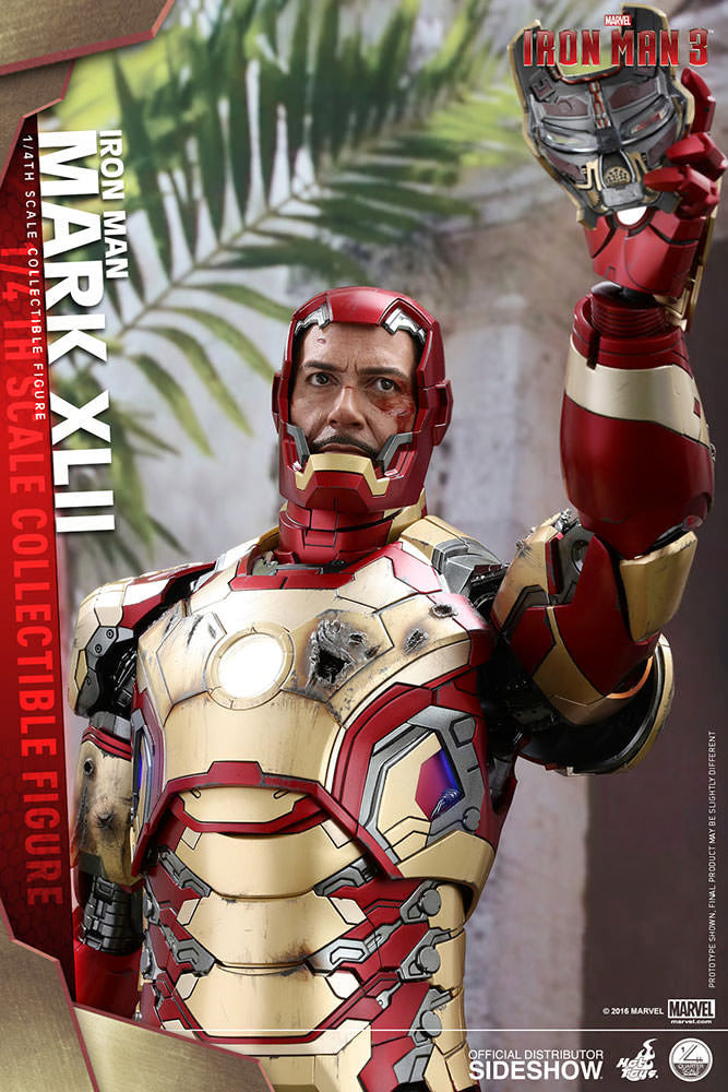 Hot Toys Iron Man Mark XLII 1:4 Scale QS007