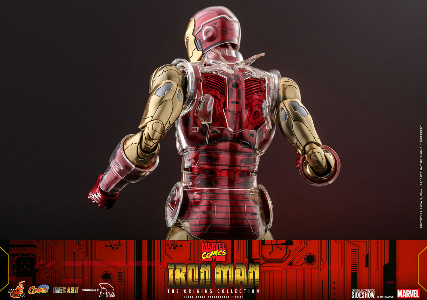 Hot Toys Marvel Comics - 1/6th scale Iron Man Collectible Figure [The Origins Collection] CMS7D37