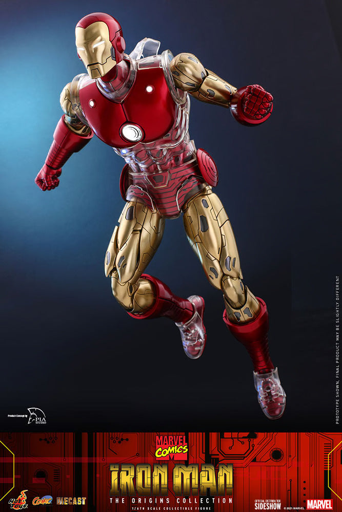 Hot Toys Marvel Comics - 1/6th scale Iron Man Collectible Figure [The Origins Collection] CMS7D37