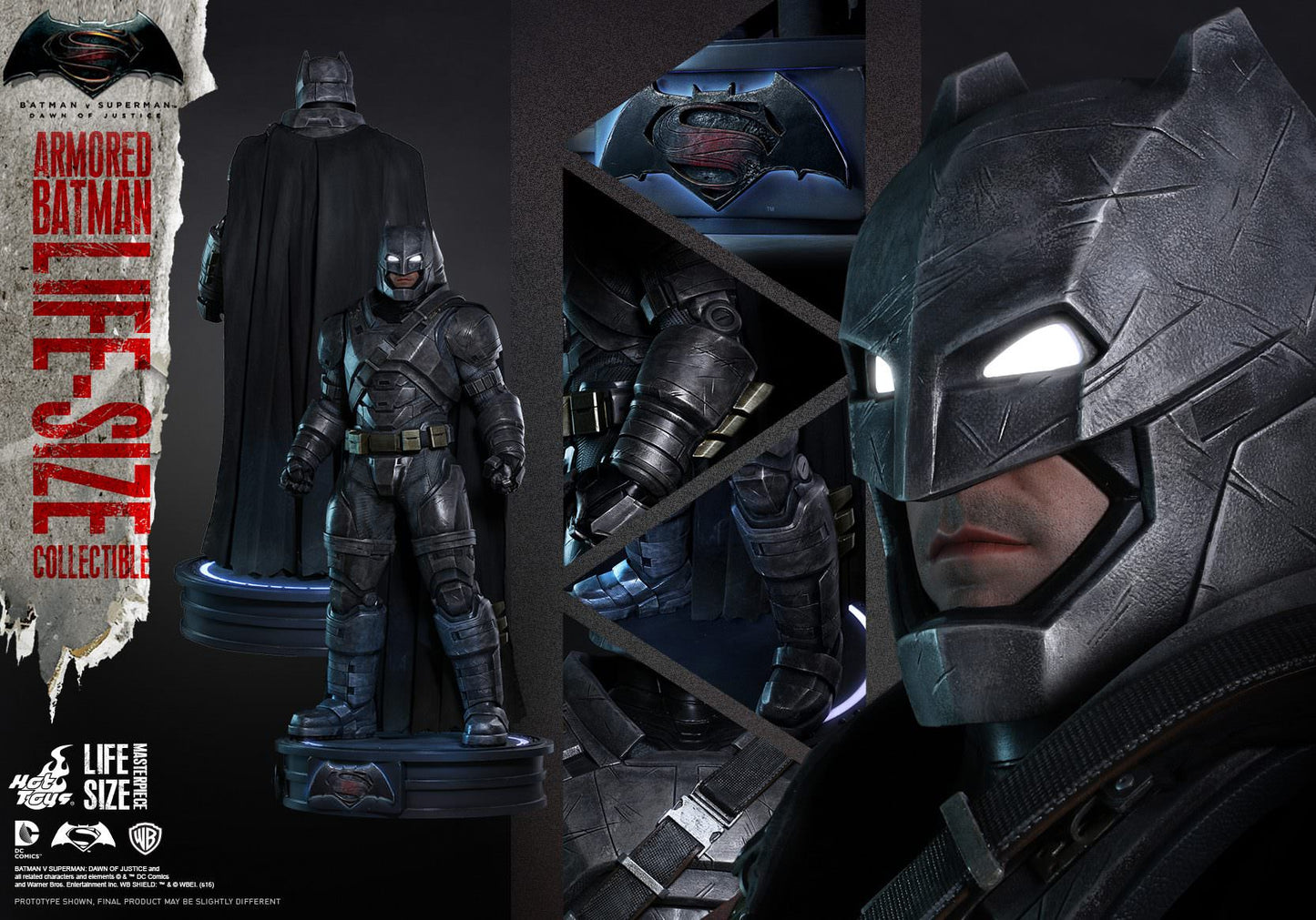 Hot Toys Bvs : DOJ – Armored Batman LMS001