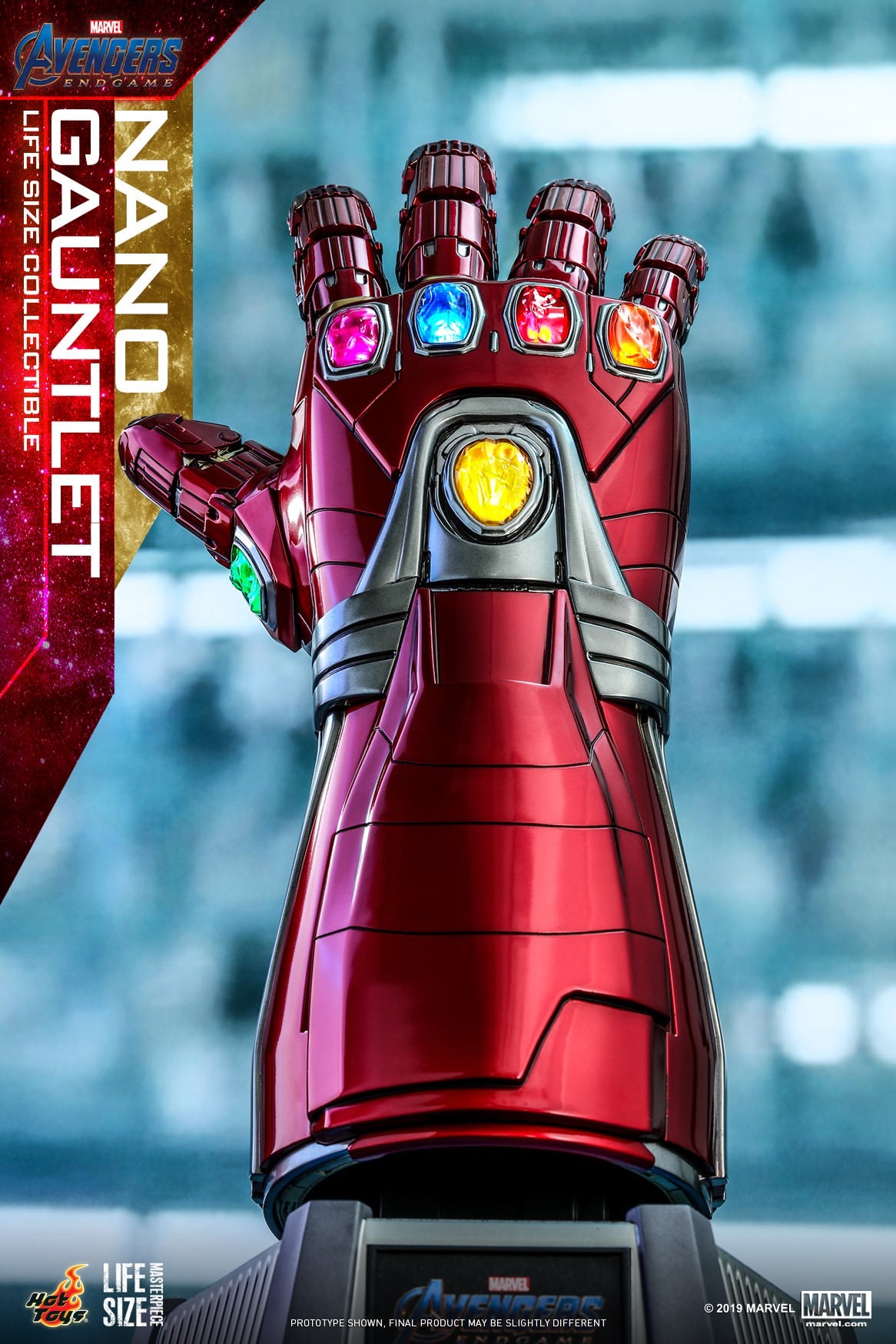 Hot Toys Avengers: Endgame - Nano Gauntlet Life-Size Collectible LMS007