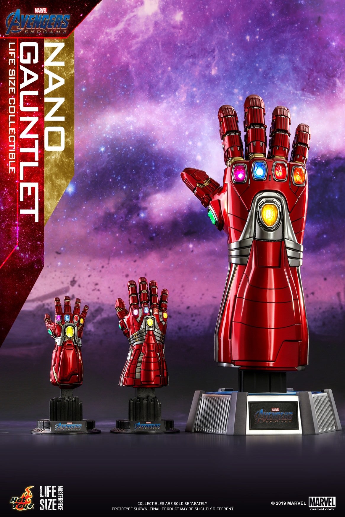 Hot Toys Avengers: Endgame - Nano Gauntlet Life-Size Collectible LMS007