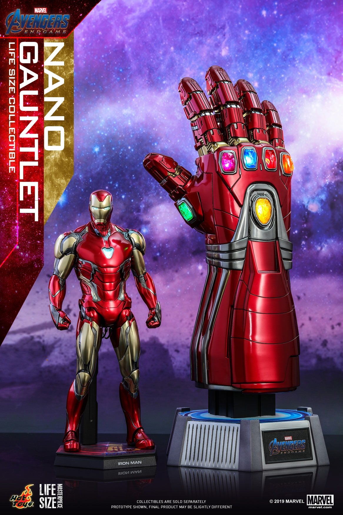 Hot Toys Avengers: Endgame - Nano Gauntlet Life-Size Collectible LMS007