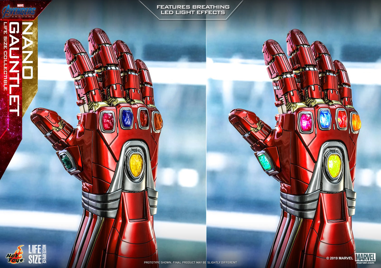 Hot Toys Avengers: Endgame - Nano Gauntlet Life-Size Collectible LMS007