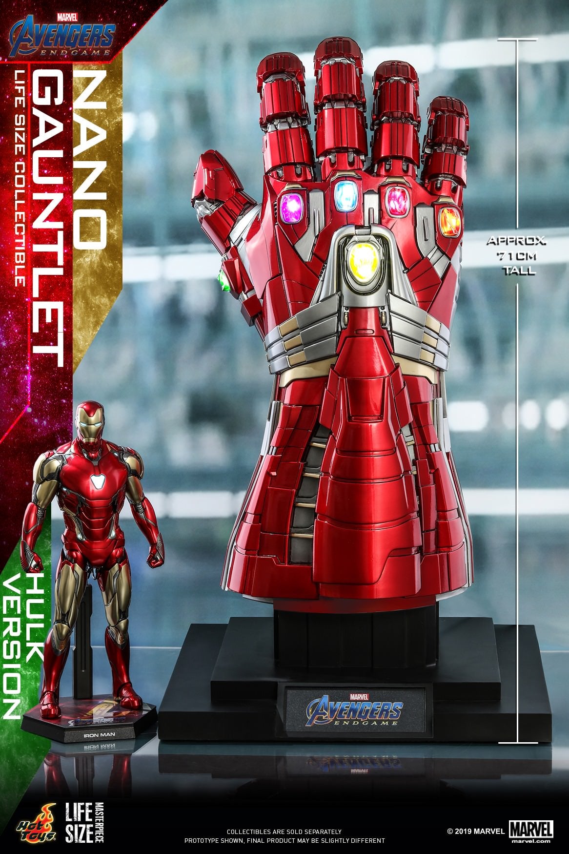 Hot Toys Avengers: Endgame - Nano Gauntlet (Hulk Version) LMS008