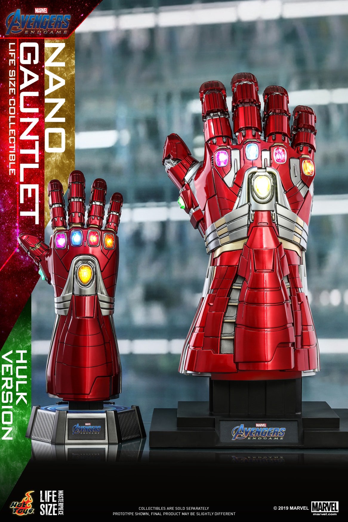 Hot Toys Avengers: Endgame - Nano Gauntlet (Hulk Version) LMS008