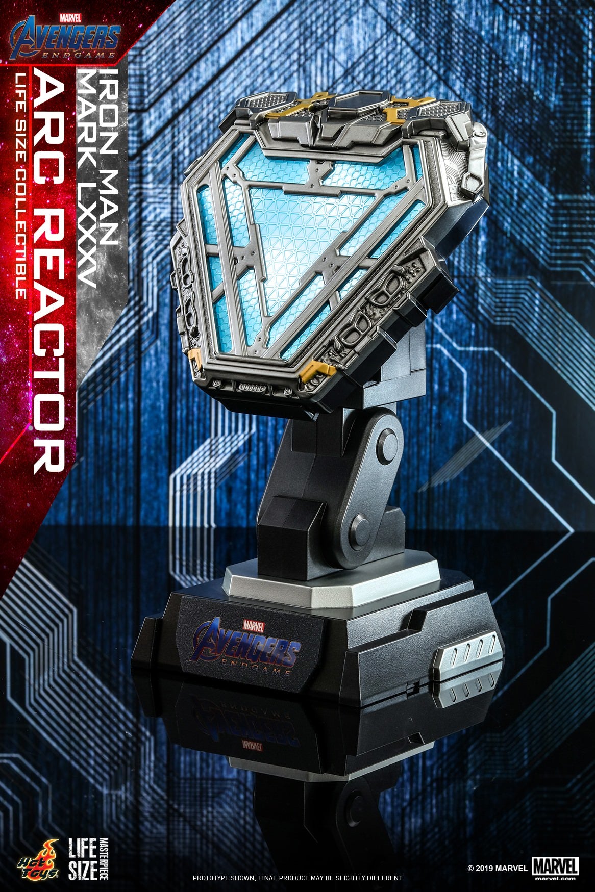 Hot Toys Avengers: Endgame - Iron Man Mark LXXXV  Arc Reactor LMS010