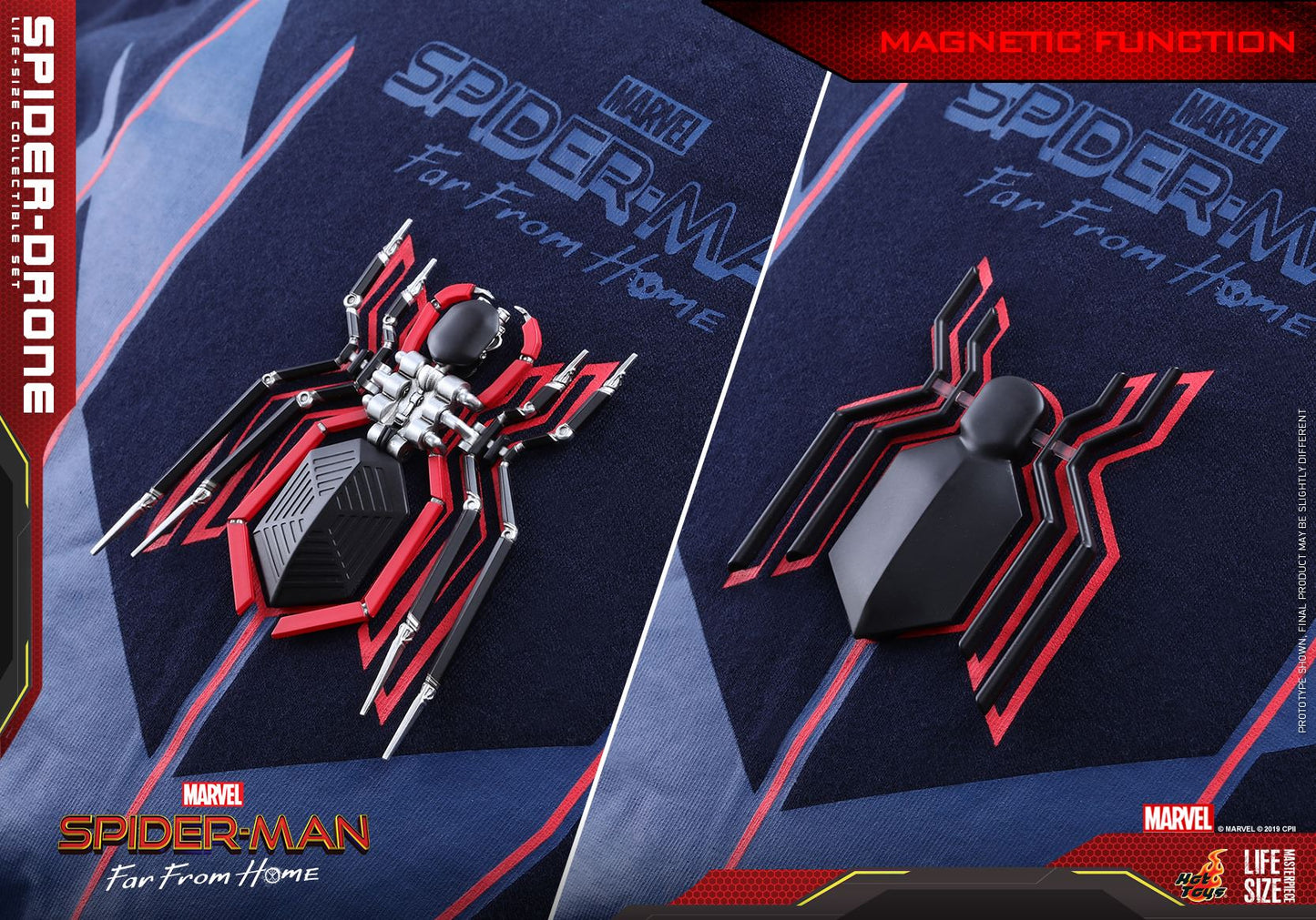 Hot Toys Spider-Man: Far From Home -Spider-Drone Life-Size Collectible LMS011