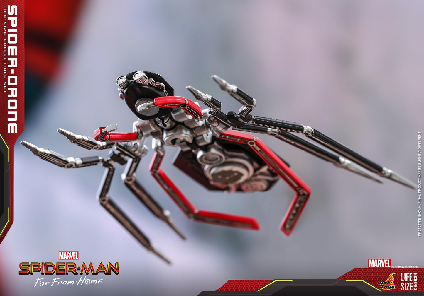 Hot Toys Spider-Man: Far From Home -Spider-Drone Life-Size Collectible LMS011