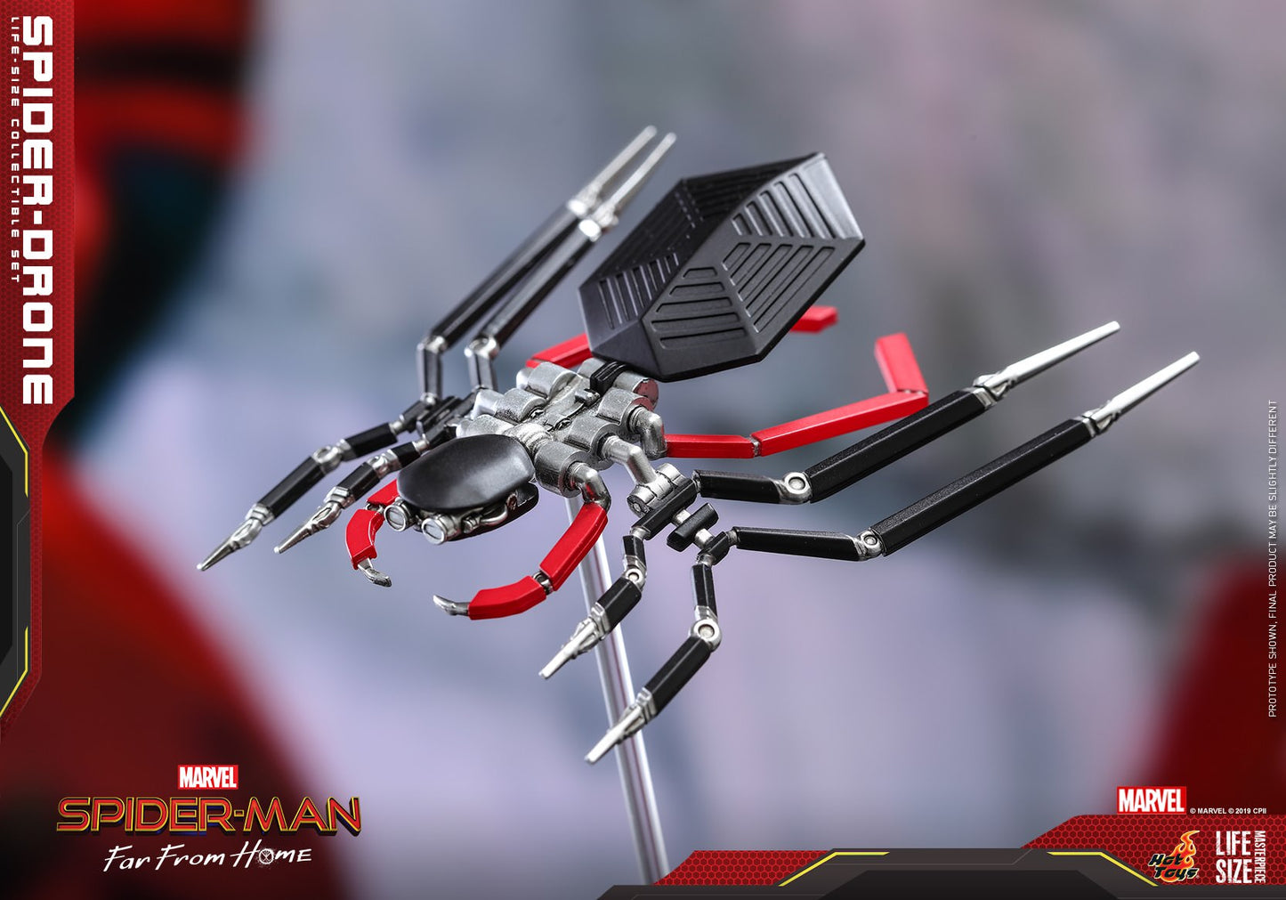 Hot Toys Spider-Man: Far From Home -Spider-Drone Life-Size Collectible LMS011