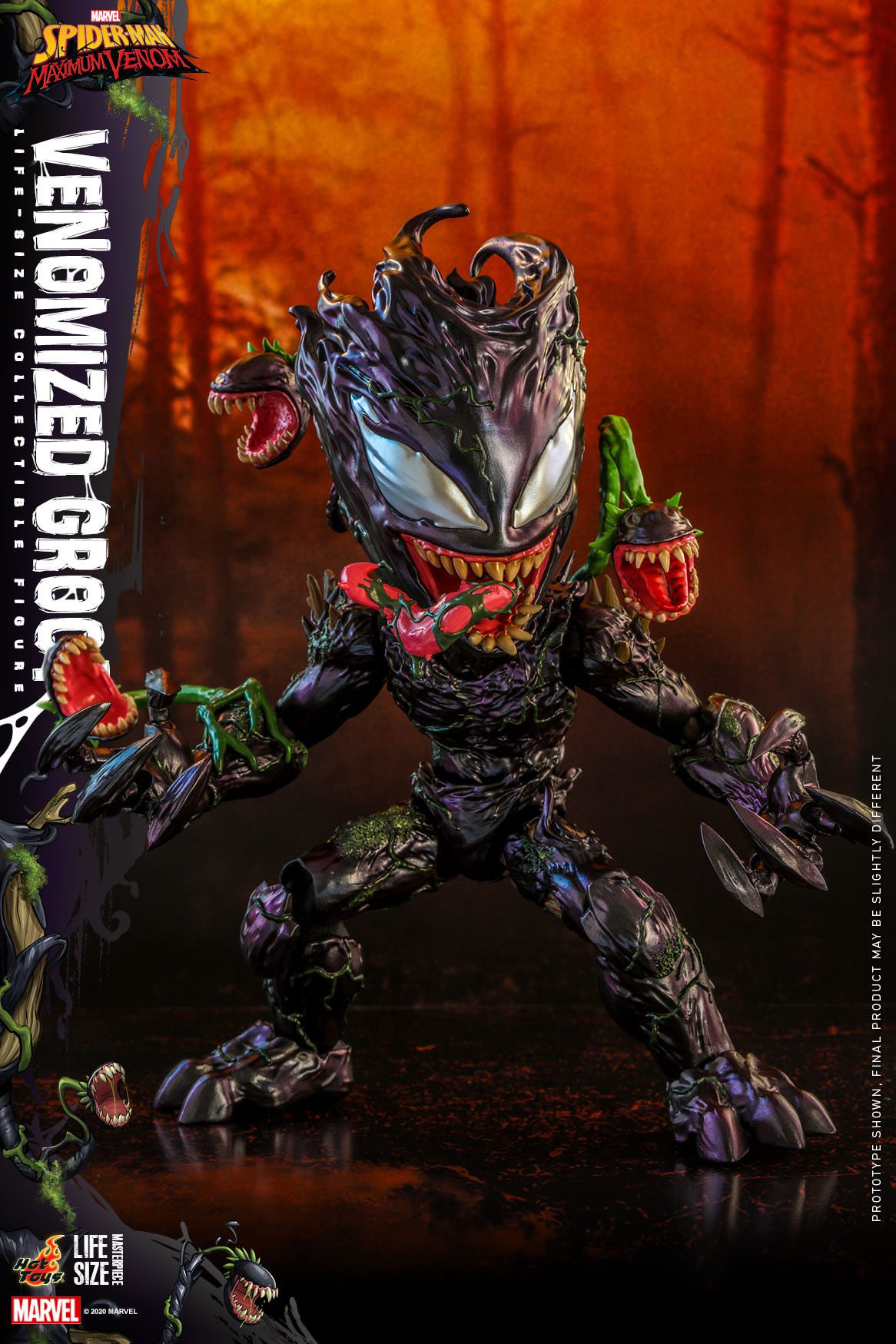 Hot Toys Spider-Man: Maximum Venom - Venomized Groot Life-Size LMS014