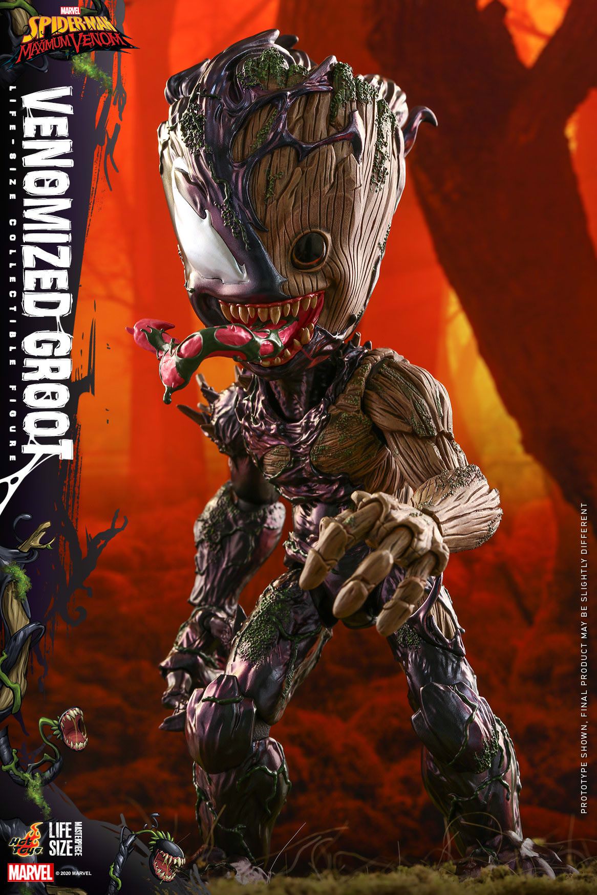 Hot Toys Spider-Man: Maximum Venom - Venomized Groot Life-Size LMS014