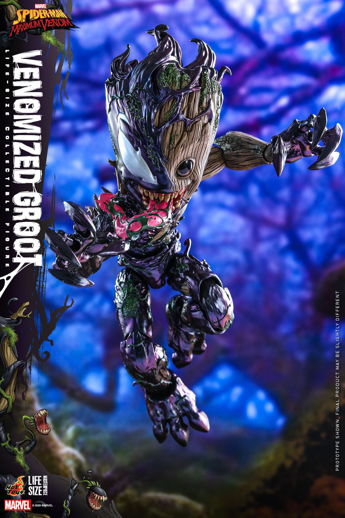 Hot Toys Spider-Man: Maximum Venom - Venomized Groot Life-Size LMS014