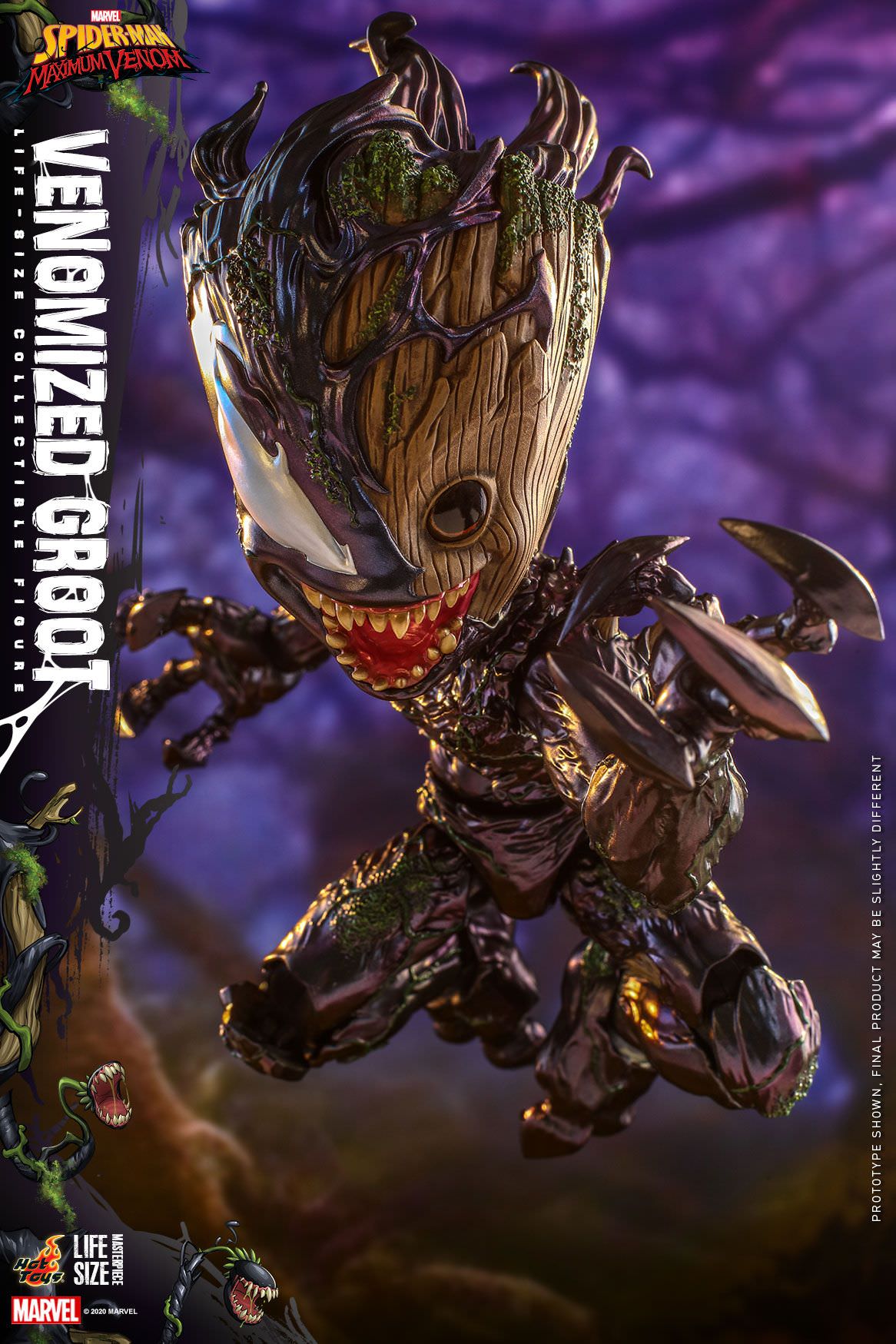 Hot Toys Spider-Man: Maximum Venom - Venomized Groot Life-Size LMS014