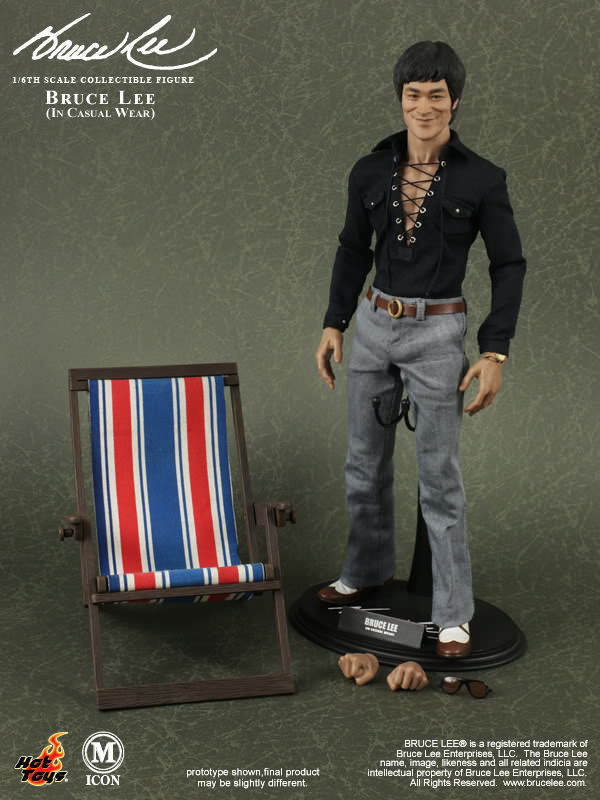 Hot Toys : - Bruce Lee (In Casual Wear) MIS12