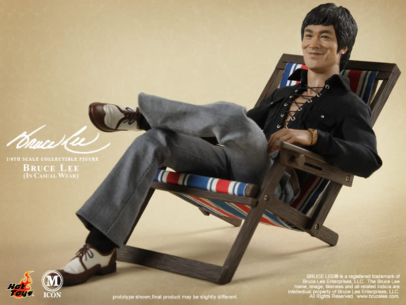 Hot Toys : - Bruce Lee (In Casual Wear) MIS12