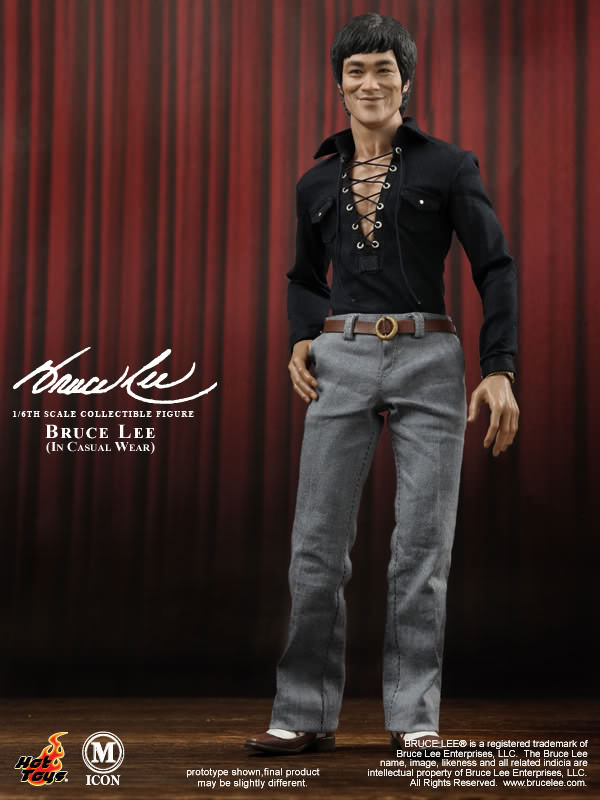 Hot Toys : - Bruce Lee (In Casual Wear) MIS12