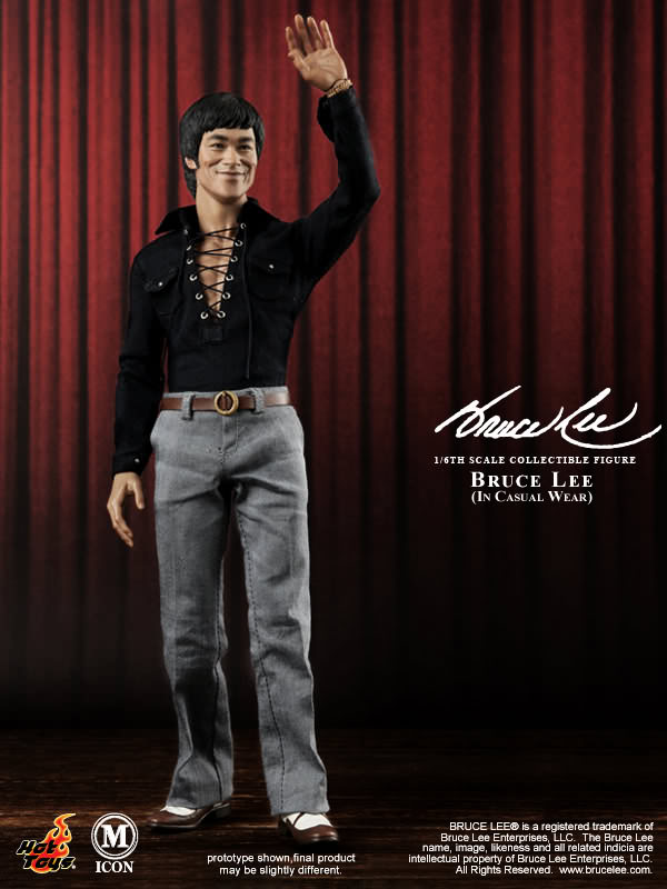 Hot Toys : - Bruce Lee (In Casual Wear) MIS12