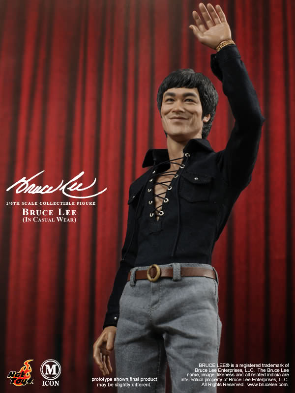 Hot Toys : - Bruce Lee (In Casual Wear) MIS12