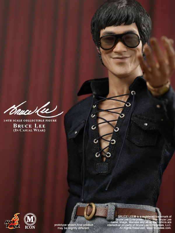 Hot Toys : - Bruce Lee (In Casual Wear) MIS12