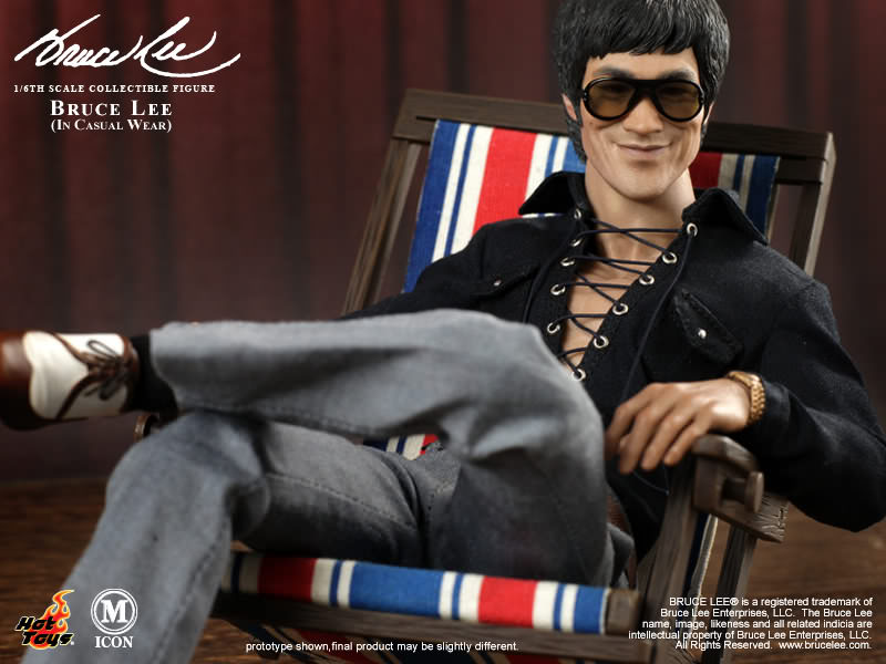 Hot Toys : - Bruce Lee (In Casual Wear) MIS12