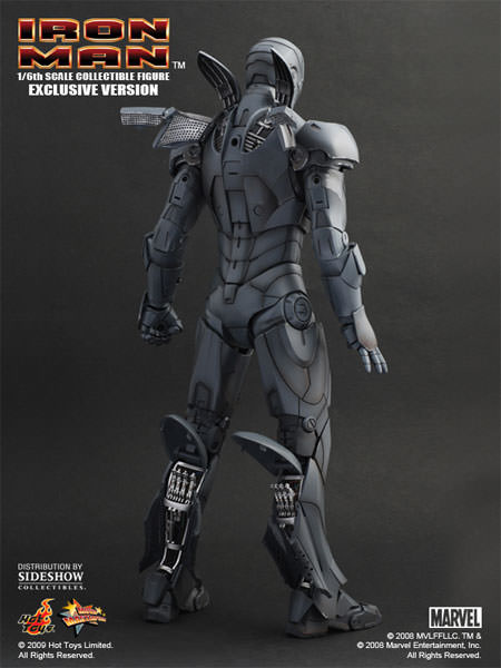 Hot Toys Iron Man MK III Gunmetal Grey SDCC Silly Thing MMS101