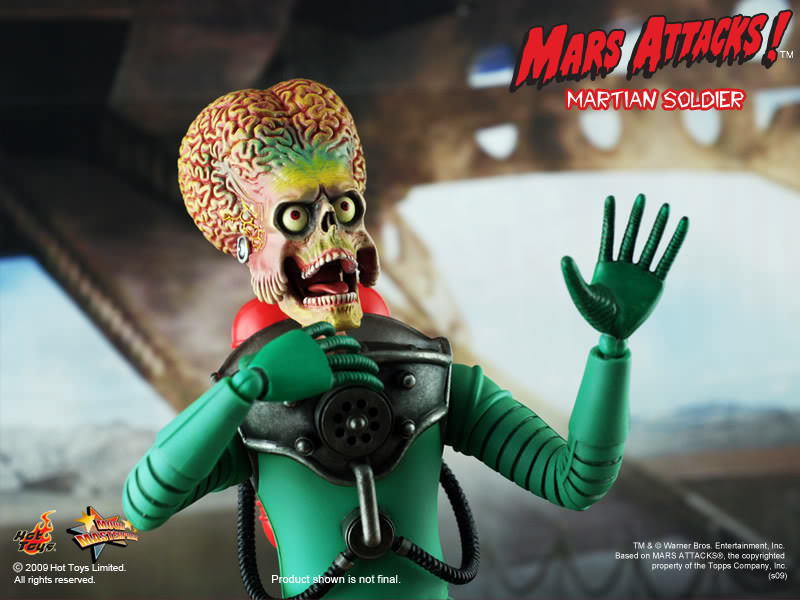 Hot Toys - Mars Attack! - Martian Soldier MMS107